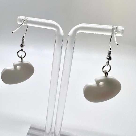 Artist Earrings - Paint Pallet Earrings - Dangle Earrings - Art Teacher Earrings - Picture 4 of 7